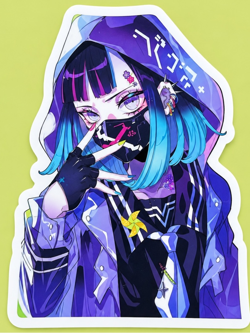 Quaranqueen | TSCR Japanese Illustration | Anime Sticker | 5/$10